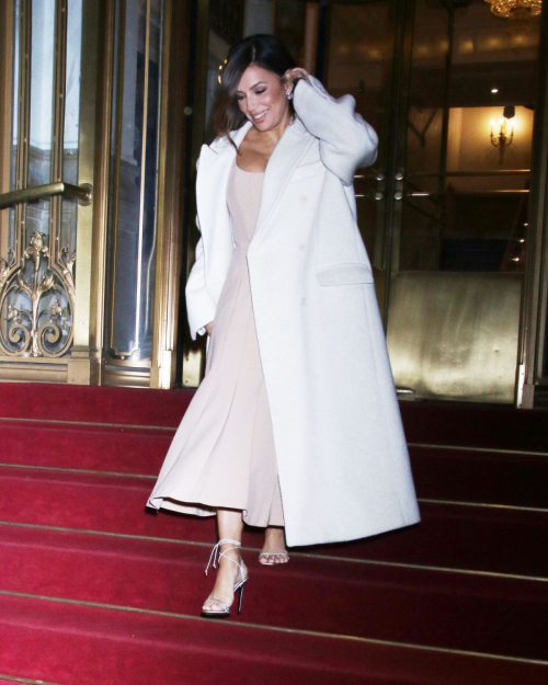 Eva Longoria Leaves St. Regis in New York, Oct 2024 1