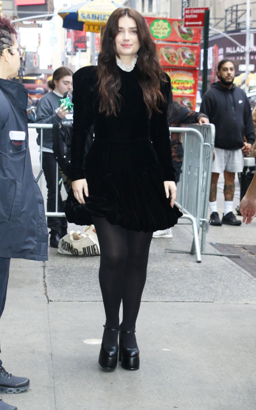 Eve Hewson Arrives at Good Morning America in New York, November 2024 1