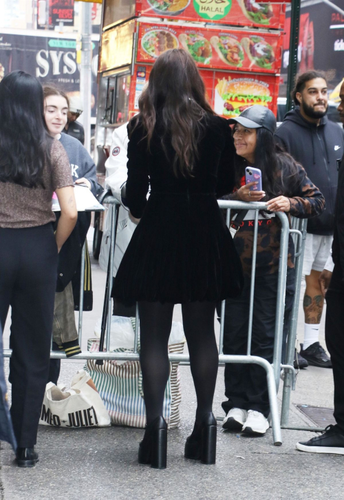 Eve Hewson Arrives at Good Morning America in New York, November 2024 2