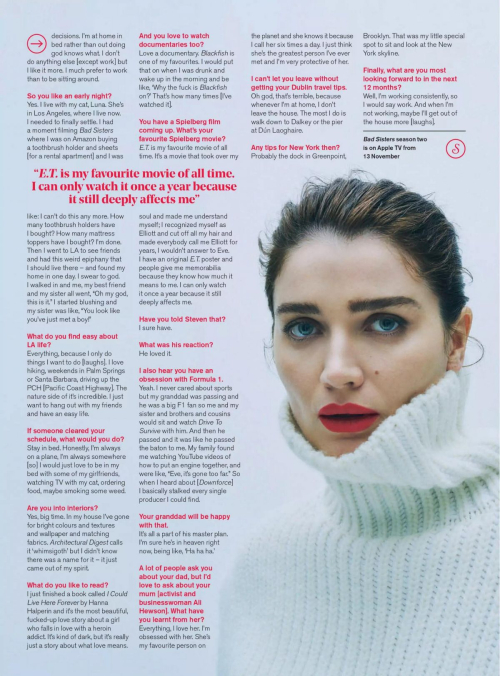 Eve Hewson in Stylist UK Magazine, Nov 2024 7