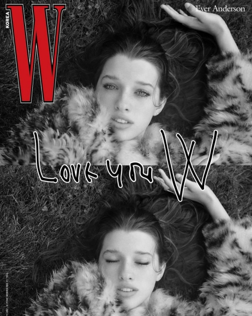 Ever Anderson for W Korea November 2024 1