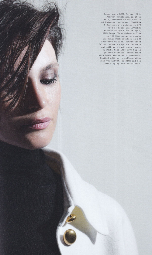 Gemma Arterton in Hunger Magazine, October 2024 5