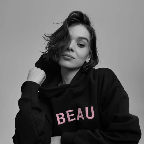 Hailee Steinfeld for Beau Society Hoodie Collection, December 2024 1