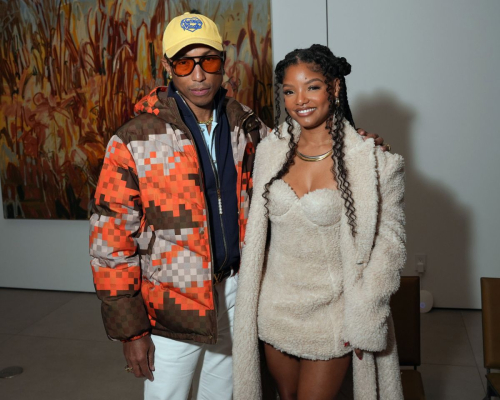 Halle Bailey at Evian x Humanrace by Pharrell Williams Launch Dinner, November 2024 6