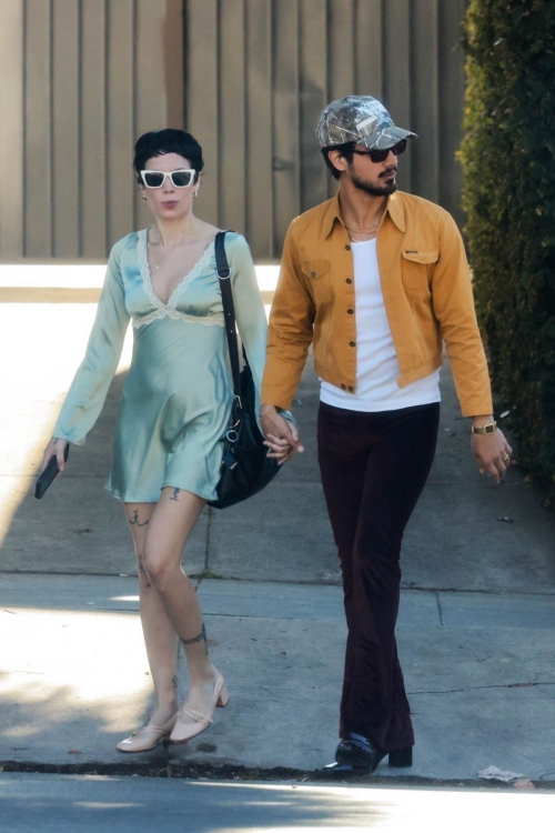 Halsey and Avan Jogia Out for Lunch in Los Feliz, November 2024