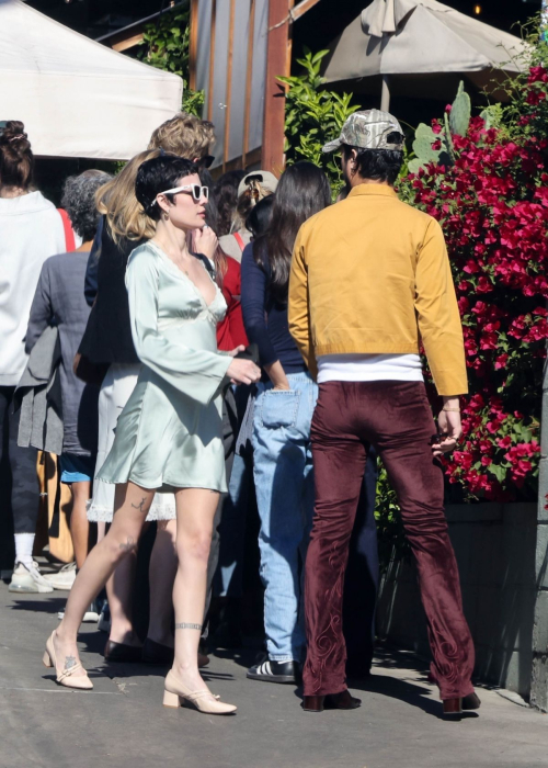 Halsey and Avan Jogia Out for Lunch in Los Feliz, November 2024 3