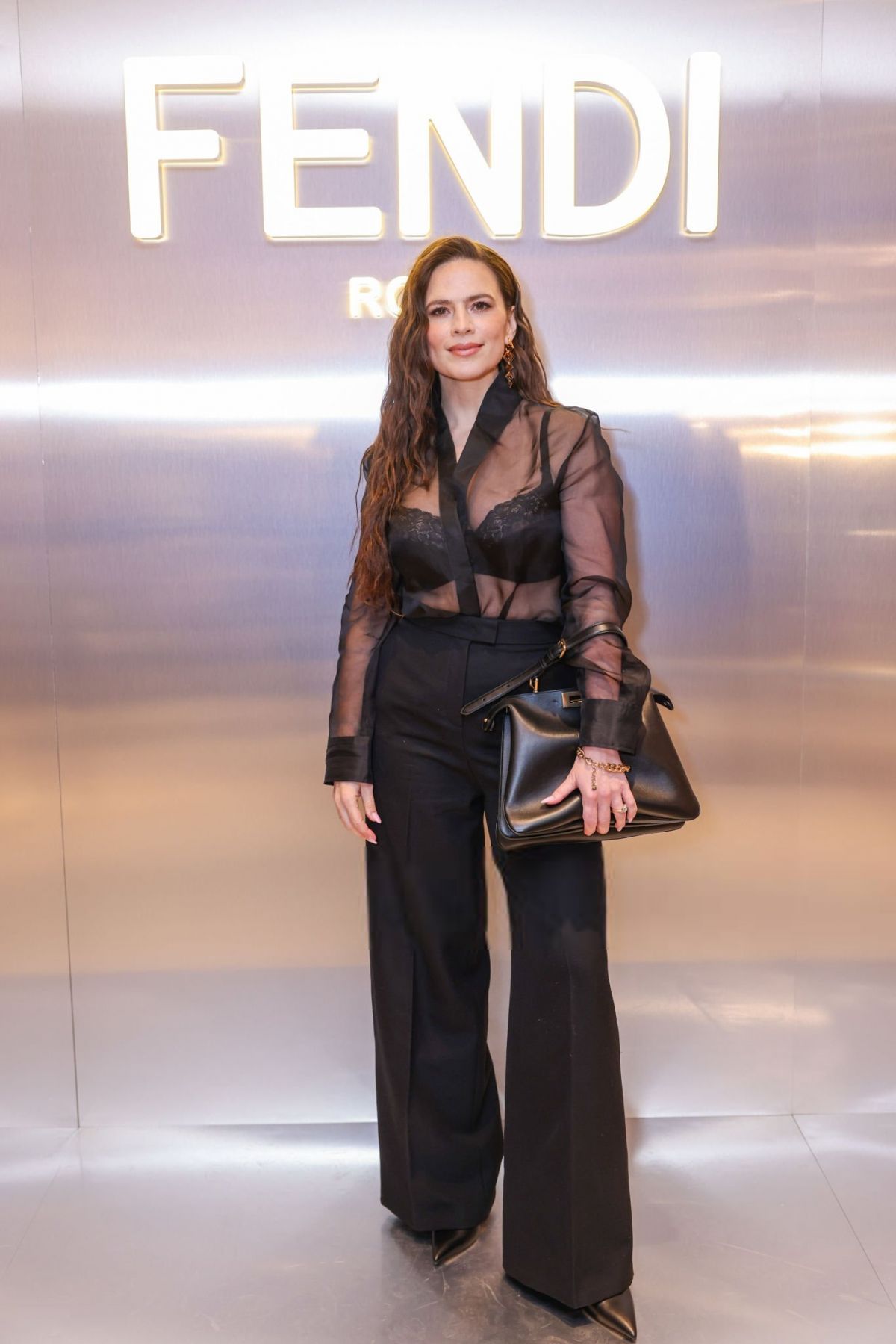 Hayley Atwell at Fendi Winter Holiday 2024 Collection Launch in London, November 2024