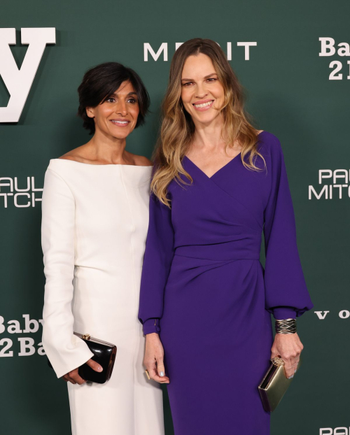 Hilary Swank and Shazi Visram at Baby2Baby Gala Los Angeles, November 2024