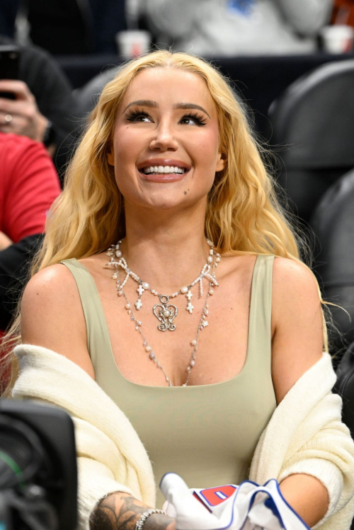 Iggy Azalea at Chicago Bulls vs Detroit Pistons Game, November 2024 2