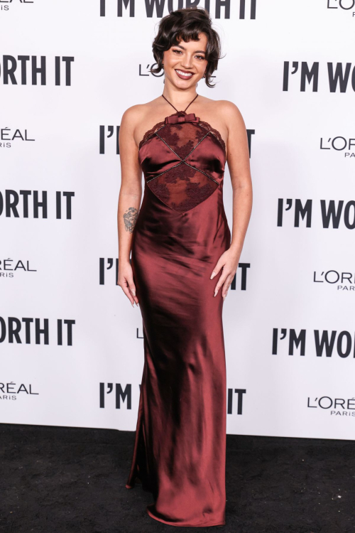 Isabela Merced at L'Oreal Paris Annual Women of Worth Celebration, November 2024