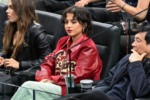 Isabela Merced at Los Angeles Clippers vs Utah Jazz NBA Game, November 2024 1