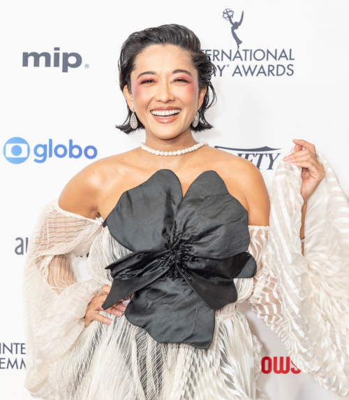 Jacqueline Sato at 2024 International Emmy Awards, November 2024