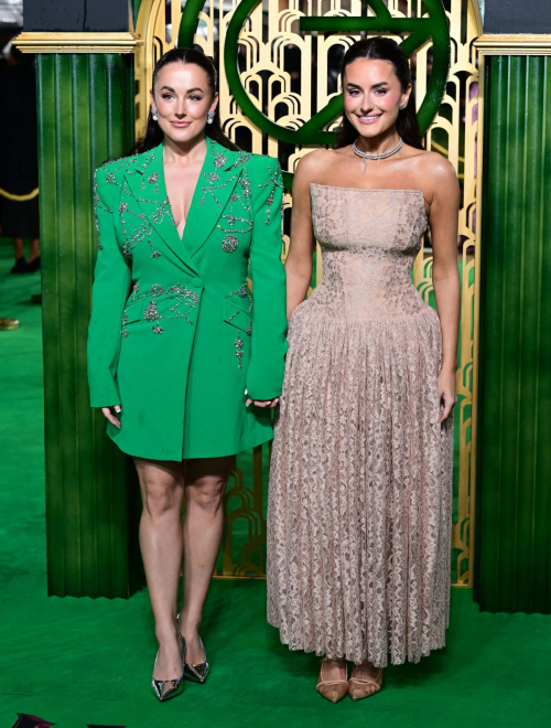 Jade Louise and Amber Davies at Wicked Premiere in London, November 2024