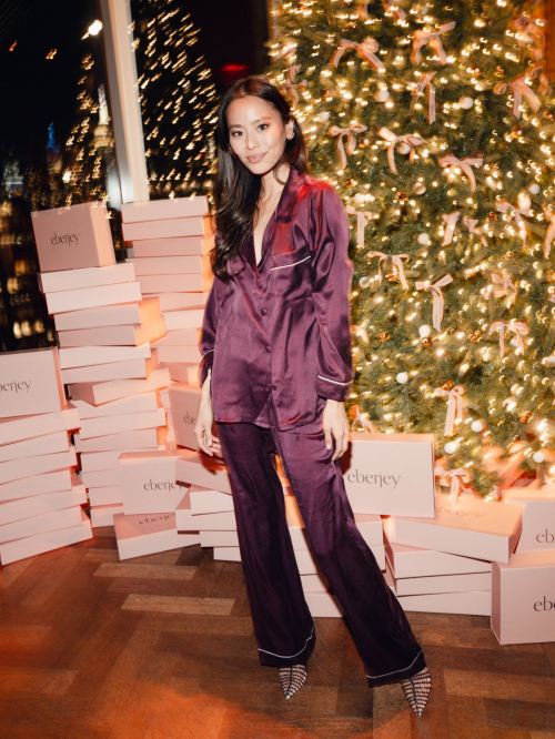 Jamie Chung at Eberjey Holiday Soiree in New York, November 2024 2