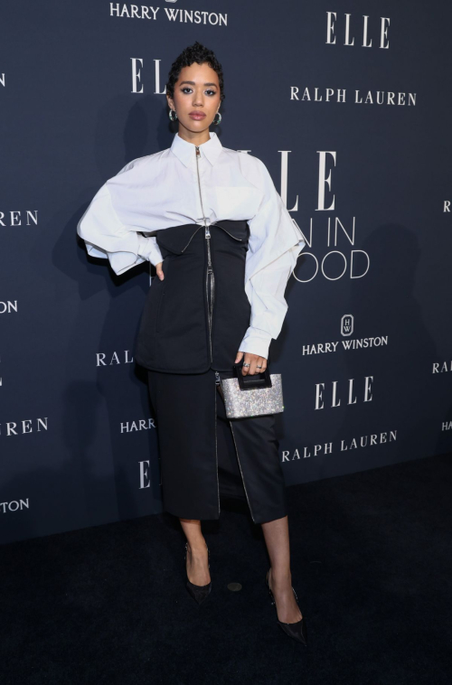 Jasmin Savoy Brown at Elle Women in Hollywood Gala in Beverly Hills, November 2024