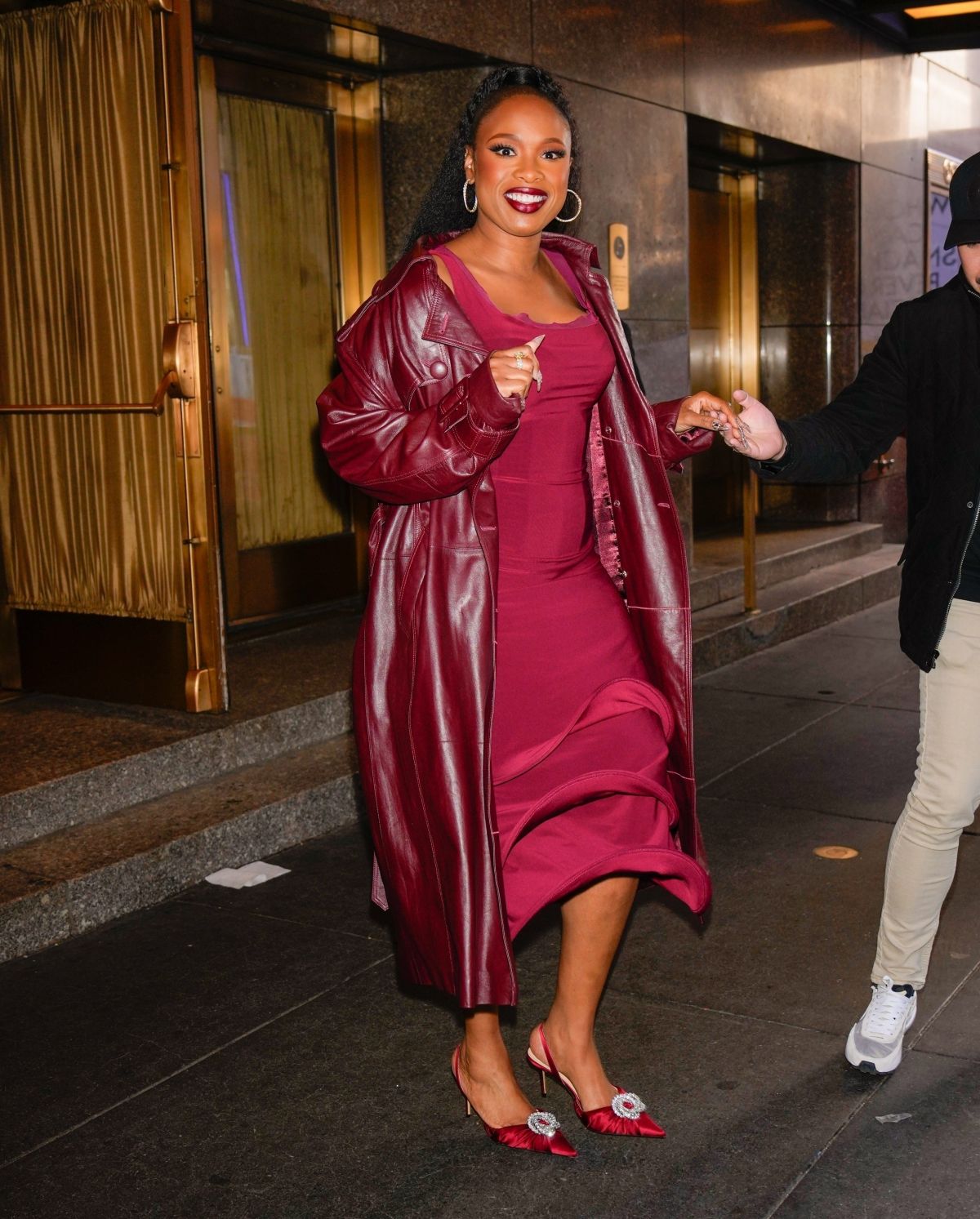 Jennifer Hudson Leaves Radio City Music Hall in New York, November 2024