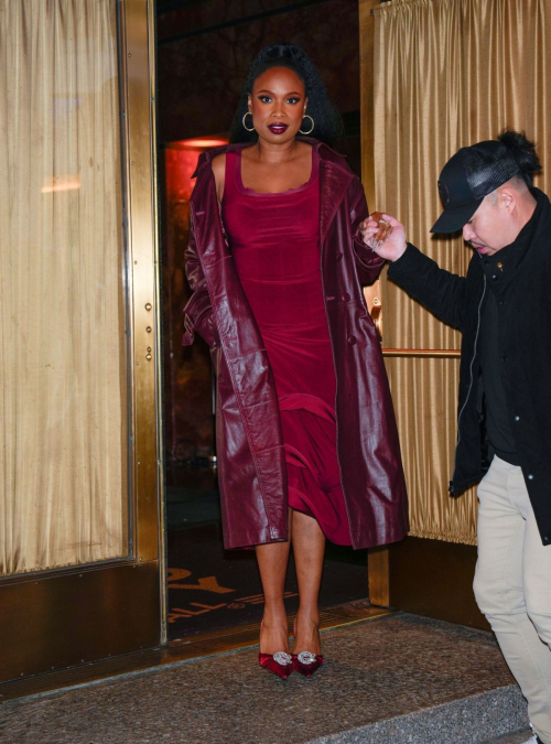 Jennifer Hudson Leaves Radio City Music Hall in New York, November 2024 5