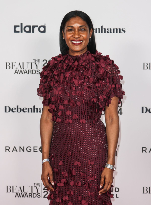 Jenny Francis at Beauty Awards in London, November 2024