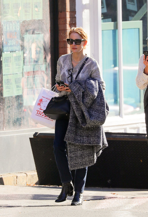 Jessica Chastain Out and About in New York, November 2024 1