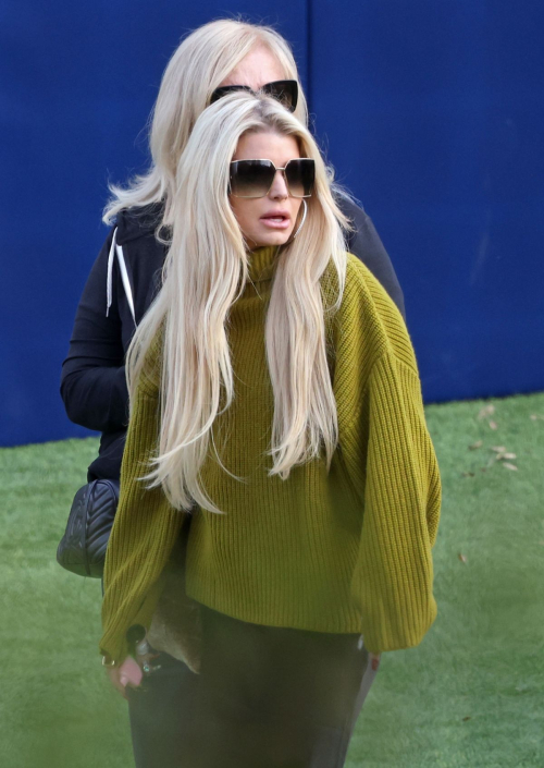 Jessica Simpson at Family Sports Event in Calabasas, November 2024 1