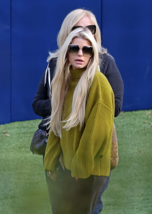 Jessica Simpson at Family Sports Event in Calabasas, November 2024 2