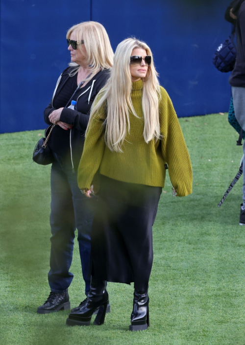 Jessica Simpson at Family Sports Event in Calabasas, November 2024 3