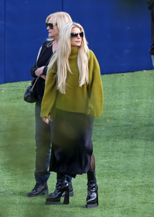 Jessica Simpson at Family Sports Event in Calabasas, November 2024 4