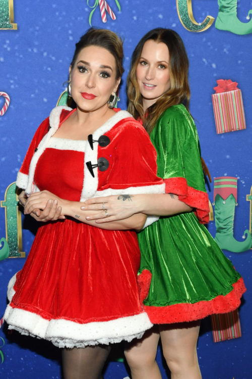 Jessica Vosk and Ingrid Michaelson at Elf Broadway Revival Night, November 2024 5