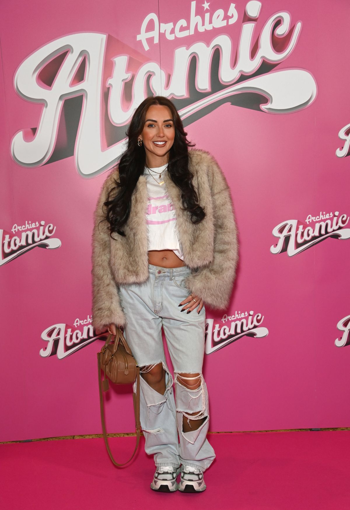 Jessica White at Archies Atomic Launch in Manchester, November 2024