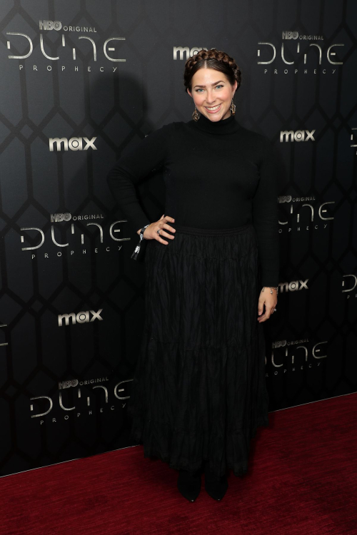 Julia Leahy at After-Party of HBO's Dune Prophecy Premiere, NYC, October 2024