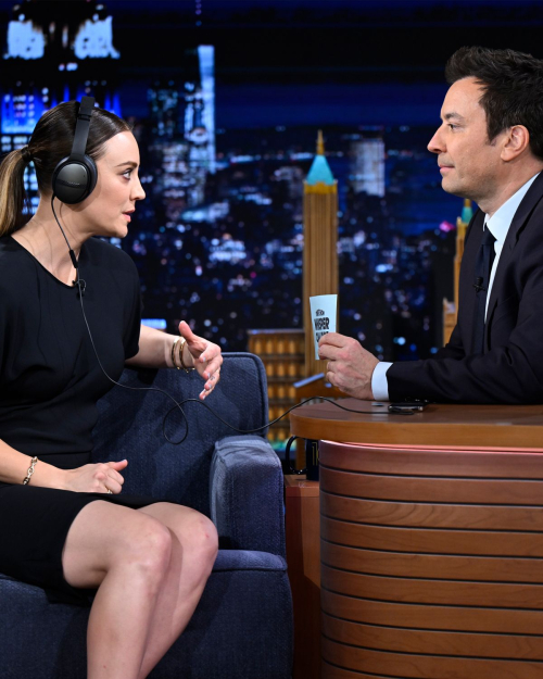 Kaley Cuoco at Tonight Show Starring Jimmy Fallon New York, November 2024 1