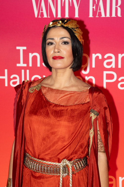 Karima Sharni at Instagram Halloween Party in Paris, October 2024 2