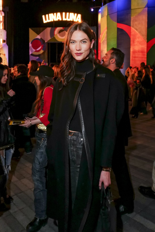 Karlie Kloss at Luna Luna Forgotten Fantasy Opening in New York, November 2024