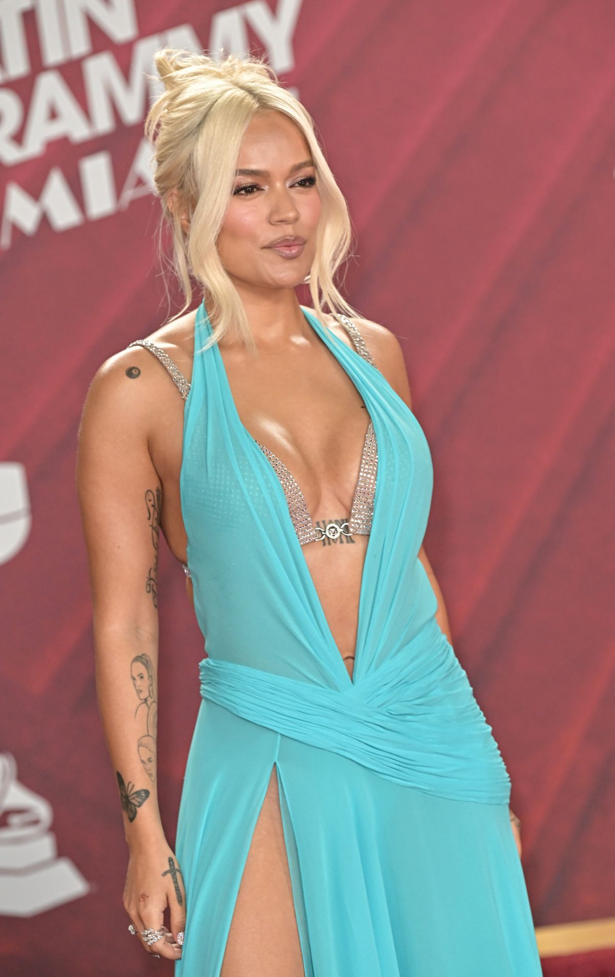 Karol G at 25th Annual Latin Grammy Awards in Miami, November 2024