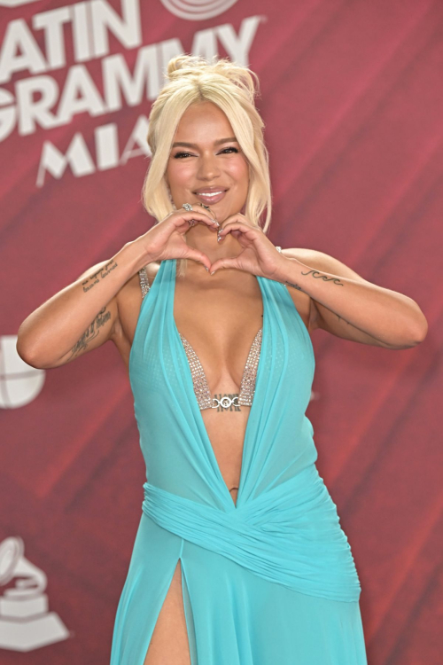 Karol G at 25th Annual Latin Grammy Awards in Miami, November 2024 6