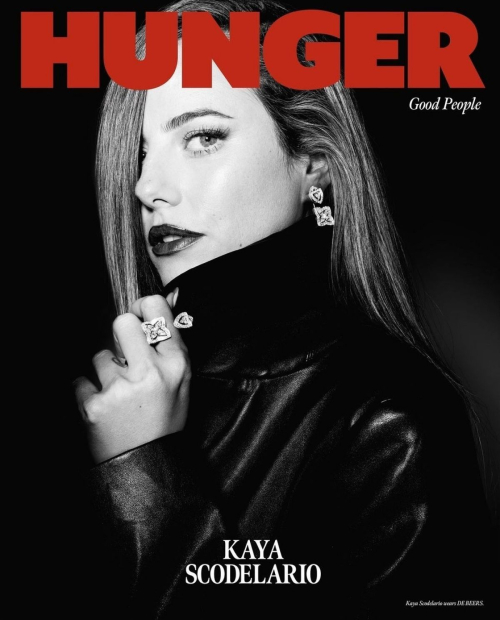 Kaya Scodelario for Hunger Magazine Photoshoot, November 2024