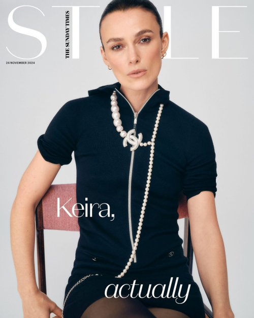 Keira Knightley for The Sunday Times Style, November 2024