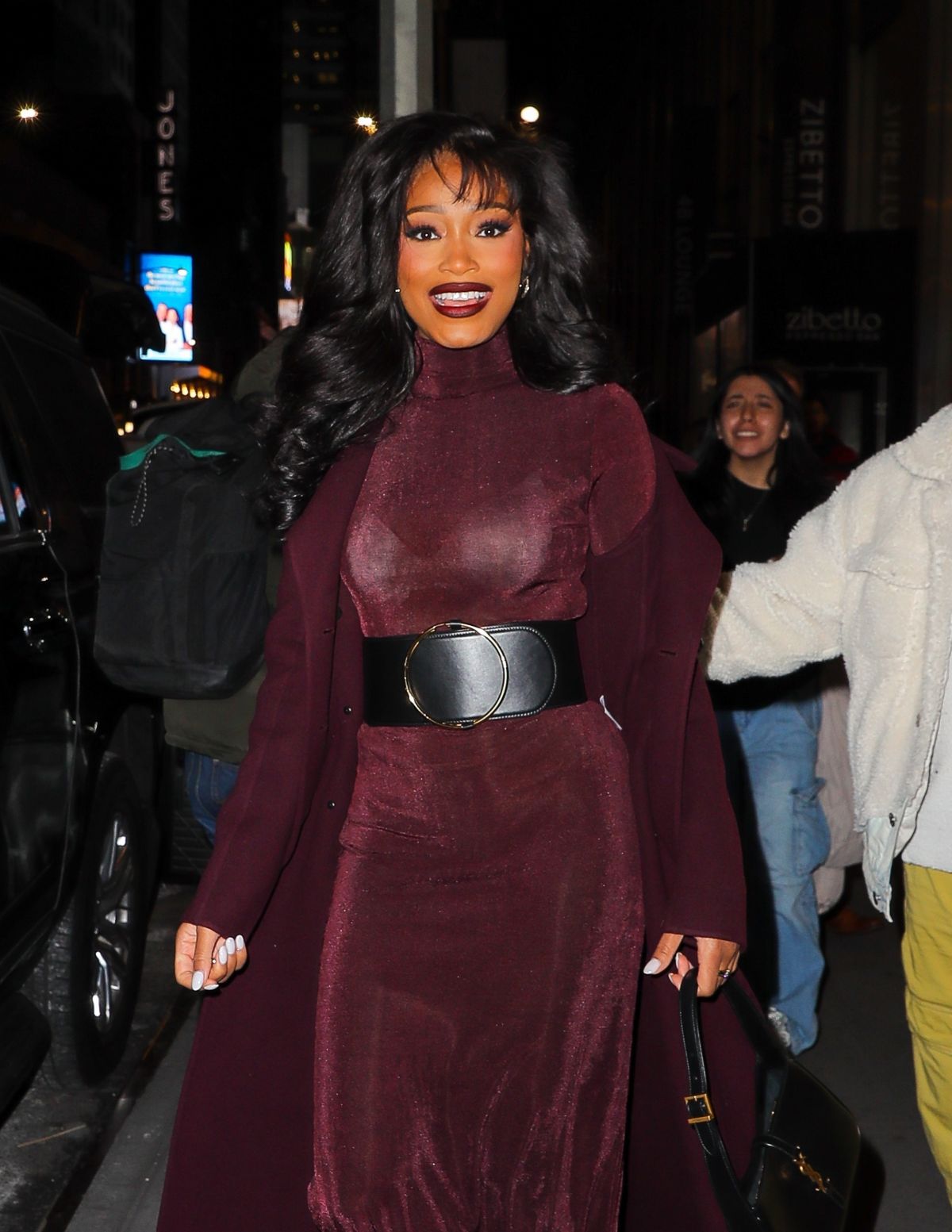 Keke Palmer Leaves SiriusXM Studios in New York, November 2024