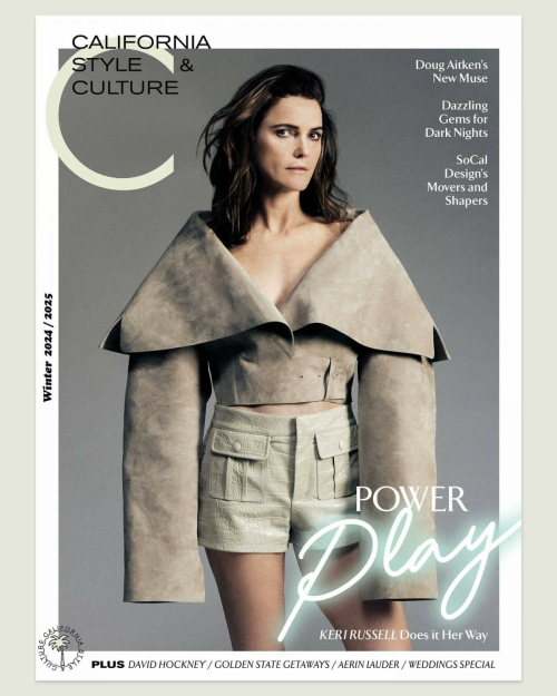 Keri Russell in C California Lifestyle & Culture Winter Issue, December 2024