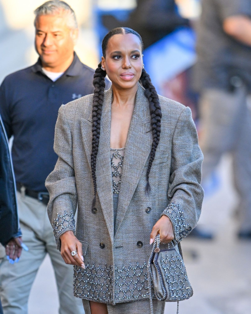 Kerry Washington at Jimmy Kimmel Live! in Hollywood, November 2024 5