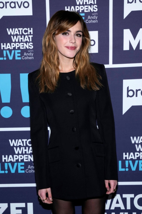 Kiernan Shipka at Watch What Happens Live in New York, November 2024