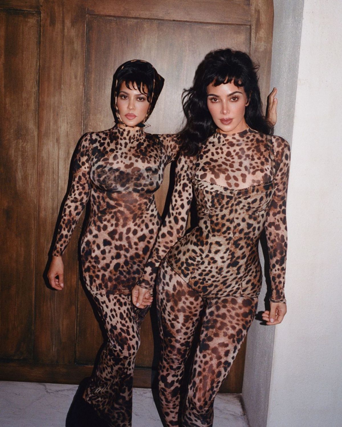 Kim and Kourtney Kardashian for Dolce & Gabbana, November 2024