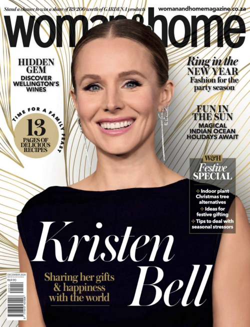 Kristen Bell in Woman & Home South Africa, December 2024