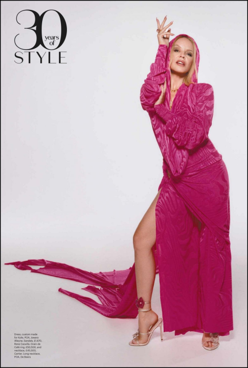 Kylie Minogue in The Sunday Times Style, November 2024 1