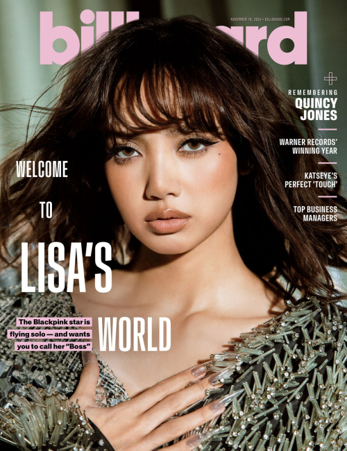 Lalisa Manobal for Billboard, November 2024