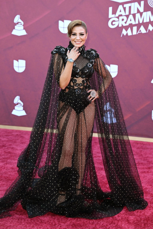 Lena Burke at 25th Annual Latin Grammy Awards in Miami, November 2024