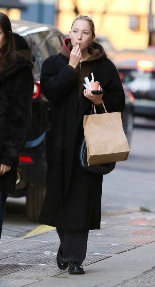 Lila Grace Moss Enjoys a Frozen Treat in New York, November 2024 6