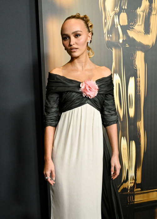 Lily-Rose Depp at Governors Awards Dolby Theatre, November 2024