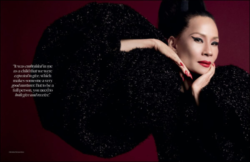 Lucy Liu in Vogue Singapore, November 2024 1