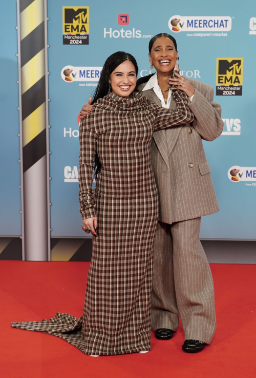 Mabel and Neneh Cherry at MTV Europe Music Awards, November 2024